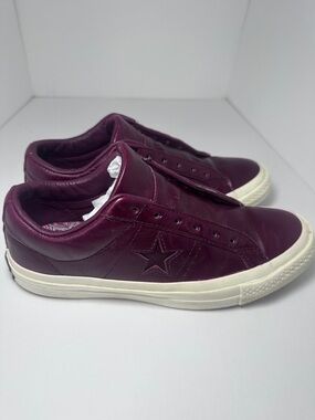 Converse Leather One Star Low 'Dark Sangria' 157803C, Chuck Taylor, Classic